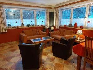 Posezení v ubytování Ferienhaus Aloisia