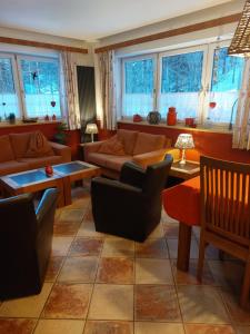 Posezení v ubytování Ferienhaus Aloisia