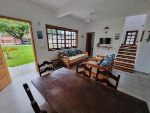 Χώρος καθιστικού στο Santa Paula - Maranduba - 100m da praia