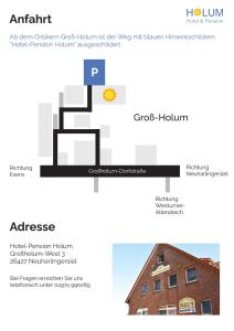 Půdorys ubytování Garni Hotel-Pension Holum
