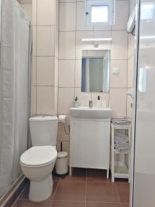Ett badrum på Apartment Balabanov