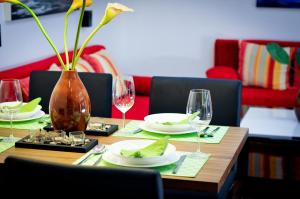 Część wypoczynkowa w obiekcie Apartment Giuliano Vienna