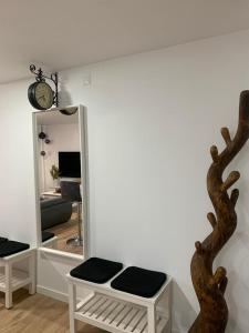 Postel nebo postele na pokoji v ubytování Fantástico piso con piscina y balcón en el Medano