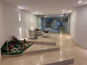 Vstupní hala nebo recepce v ubytování Apartamento con vista al mar + 9 fotografií