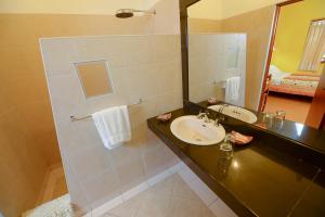 Koupelna v ubytování Hotel Samanapaq