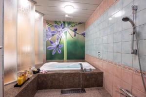 Koupelna v ubytování VALENTINE RESORT(大人専用）