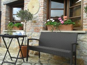 A balcony or terrace at Hotel Rural El Espino