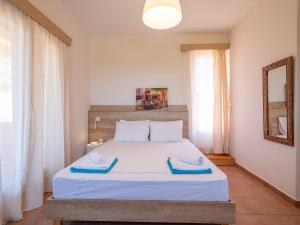 Postel nebo postele na pokoji v ubytování Villa Verde