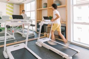 Fitness centrum a/nebo fitness zařízení v ubytování Dara Al Yammamah Hotel - Formerly Nuzl Shada