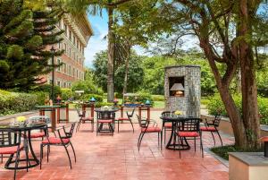 Κήπος έξω από το Hyatt Regency Kathmandu