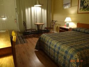 Postel nebo postele na pokoji v ubytování Motel Lyse