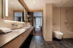 Koupelna v ubytování Rikli Balance Hotel – Sava Hotels & Resorts