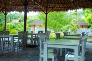 Zahrada ubytování Villa Samalas Resort and Restaurant