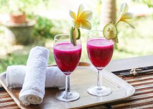 Penida Sunset Ocean View Bungalows的酒水