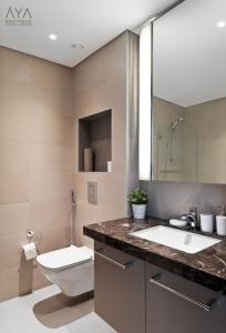 Koupelna v ubytování AYA Boutique - Fancy One Bedroom Apartment in Downtown Dubai
