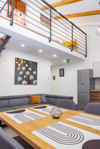 Χώρος καθιστικού στο Vale Mare Apartment