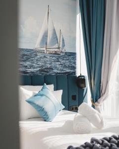 Voodi või voodid majutusasutuse Hotel Aurel Coast toas