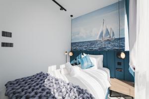 Voodi või voodid majutusasutuse Hotel Aurel Coast toas