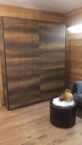Istumisnurk majutusasutuses MiniChalet studio a Limone Piemonte