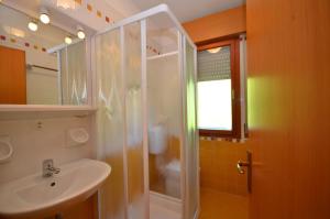 Koupelna v ubytování Villaggio Dei Gelsomini