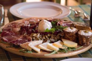 Eten bij of ergens in de buurt van het pension
