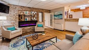 Posezení v ubytování Best Western Inn Tooele