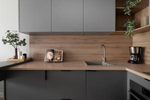 Kuchyňa alebo kuchynka v ubytovaní Easy Rent Apartments - WETTERA II