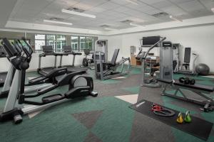 Fitness centrum a/nebo fitness zařízení v ubytování Element Portland Beaverton