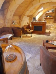 Posezení v ubytování Palazzo Pisani Malta Boutique and SPA