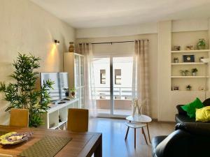 Posezení v ubytování Appartement Monica
