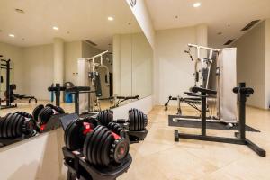 Fitness centrum a/nebo fitness zařízení v ubytování All About Meisho Hills