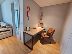 Posezení v ubytování A Proa do Moliceiro