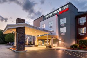 a rendering of a hotel in front of a building at Fairfield Inn & Suites by Marriott Olean in Olean