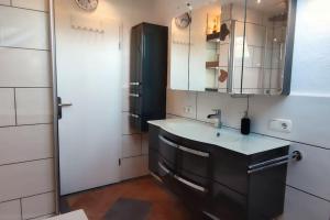 Koupelna v ubytování Illerblick + 10 fotografií