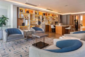 Posezení v ubytování JW Marriott Panama