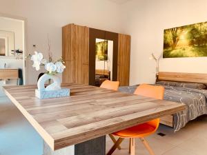 Ένα ή περισσότερα κρεβάτια σε δωμάτιο στο New studio in Luxembourg City