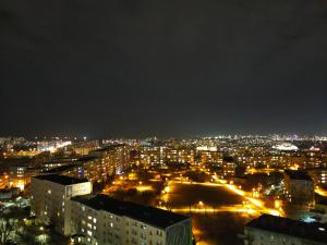 Výhľad na mesto Gdansk alebo výhľad na mesto priamo z apartmánu