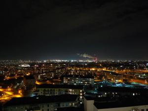 Výhľad na mesto Gdansk alebo výhľad na mesto priamo z apartmánu