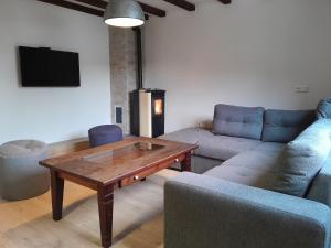 Posezení v ubytování Ferienhaus Kolbnitz
