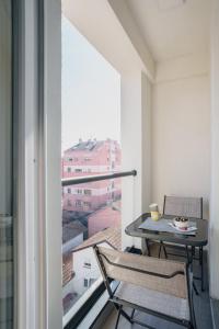 Uma varanda ou terraço em Ana Kraljevo
