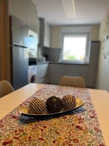 Kuchyň nebo kuchyňský kout v ubytování Apartamento da Fraga