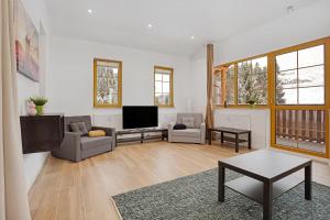 Telewizja i/lub zestaw kina domowego w obiekcie Apartmán Ela