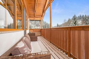 Balkon lub taras w obiekcie Apartmán Ela