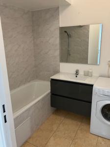 Kúpeľňa v ubytovaní Suite Royale stade de France