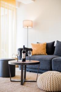 Posedenie v ubytovaní MarineLake Apartman Balatonföldvár By BLTN