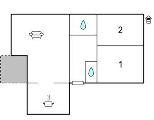 Půdorys ubytování Sisplac Apartment