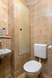 Koupelna v ubytování Sisplac Apartment