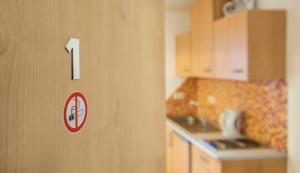 Kuchyň nebo kuchyňský kout v ubytování Hotel-Gasthof Wilder Mann