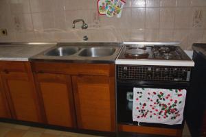 O bucătărie sau chicinetă la Holiday house with a parking space Sunger, Gorski kotar - 20655