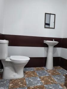Een badkamer bij Dewati B&B
